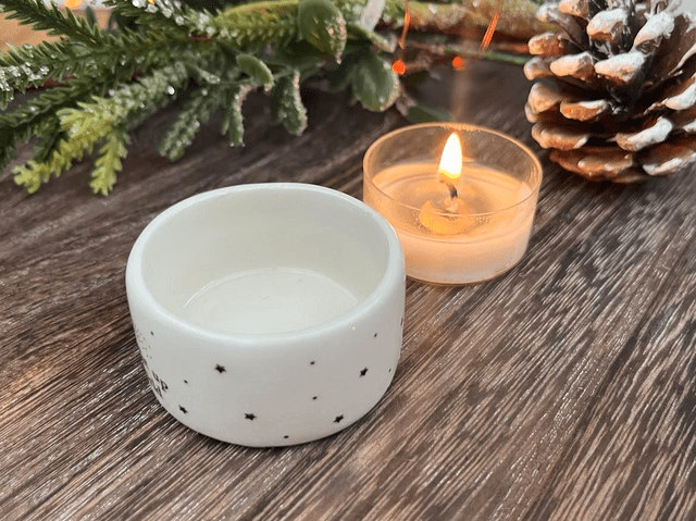 Ceramic Tealight Holder You Light Up My World
