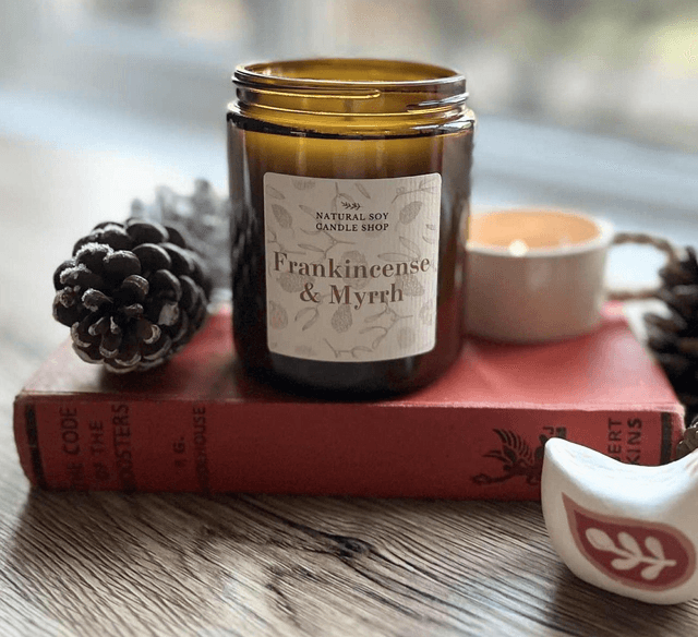 Frankincense & Myrrh Soy Candle