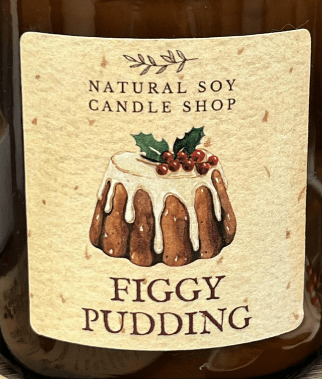 Figgy Pudding Festive Soy Candle