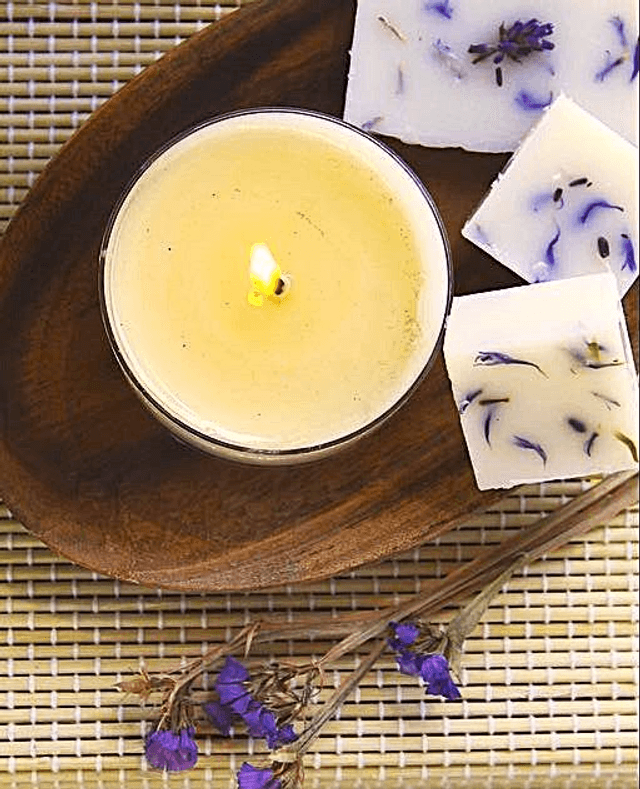 4 Large Soy Tealights