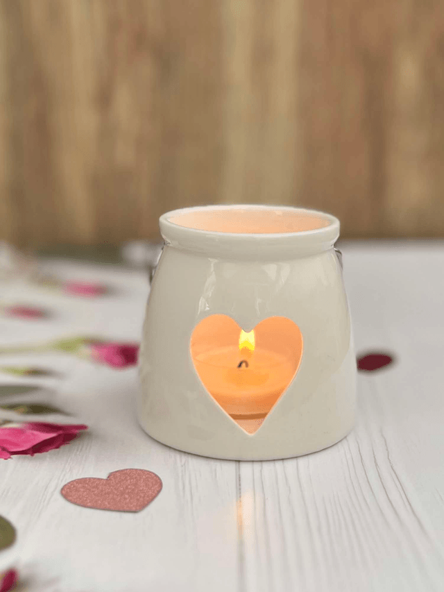 Heart Tealight Holder  Valentines Gift