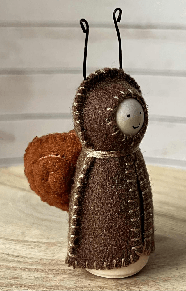 Felted Woodland Bugs
