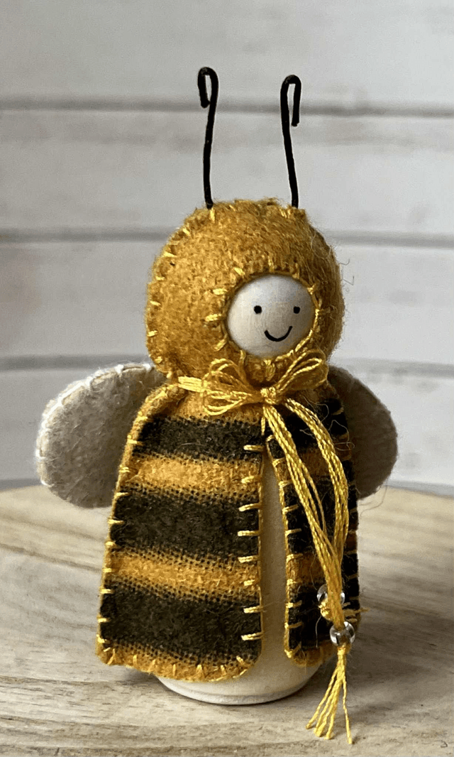 Felted Woodland Bugs