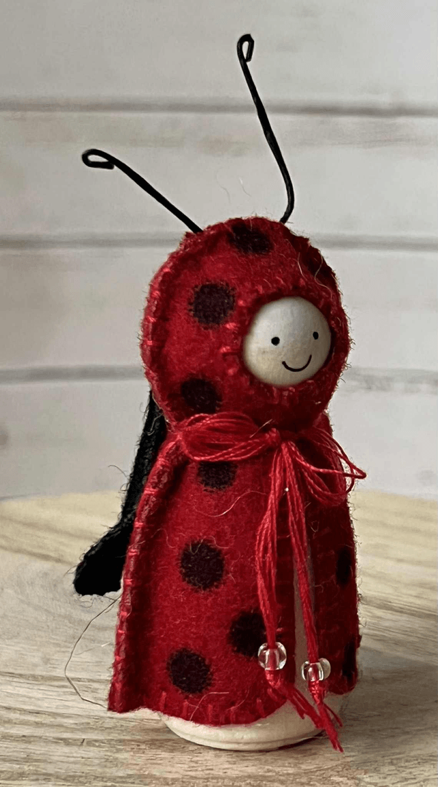 Felted Woodland Bugs