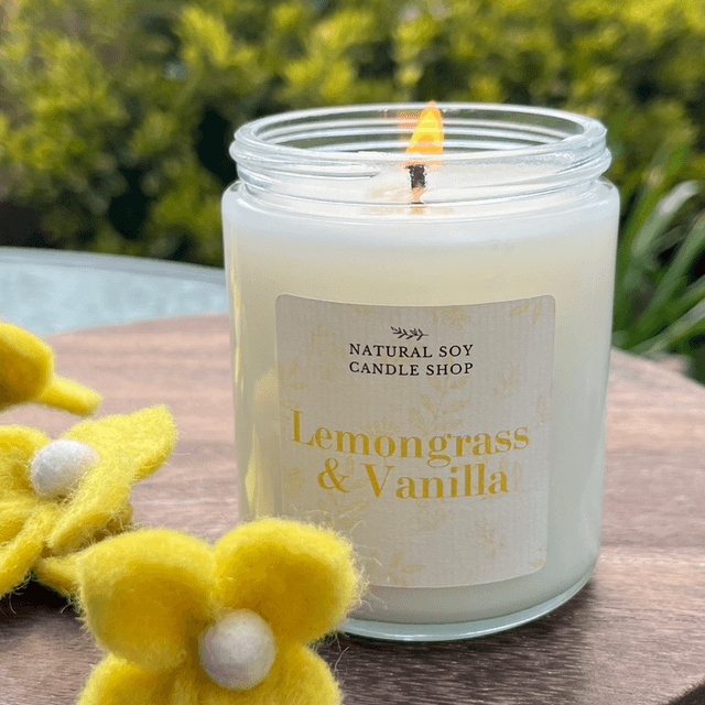 Lemongrass and Vanilla Candle