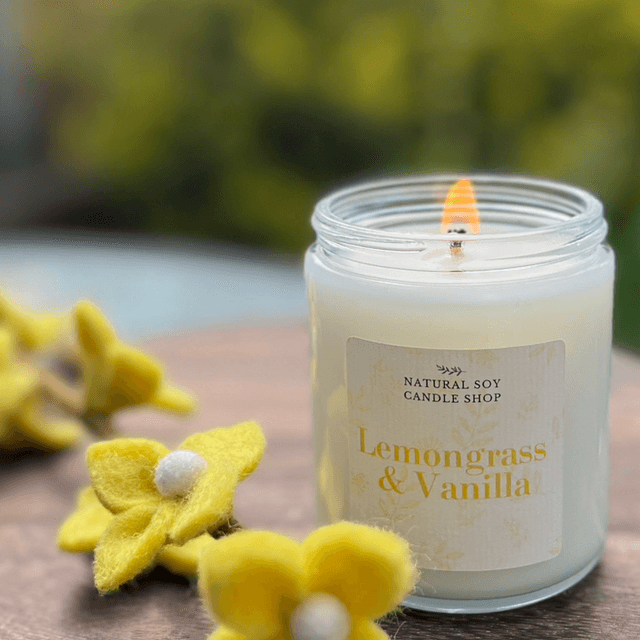 Lemongrass and Vanilla Candle