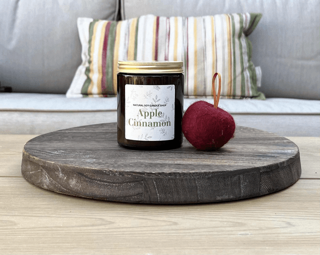 Apple Cinnamon Autumn Soy Candle