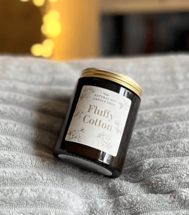 Fluffy Cotton Candle