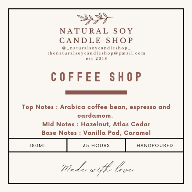 Coffee Shop Candle
