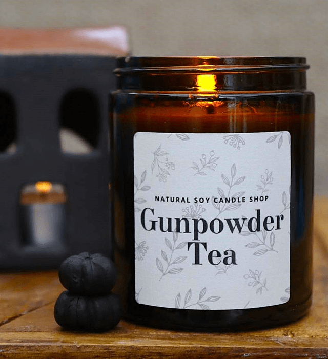 Gunpowder Tea Luxury Scented Candle